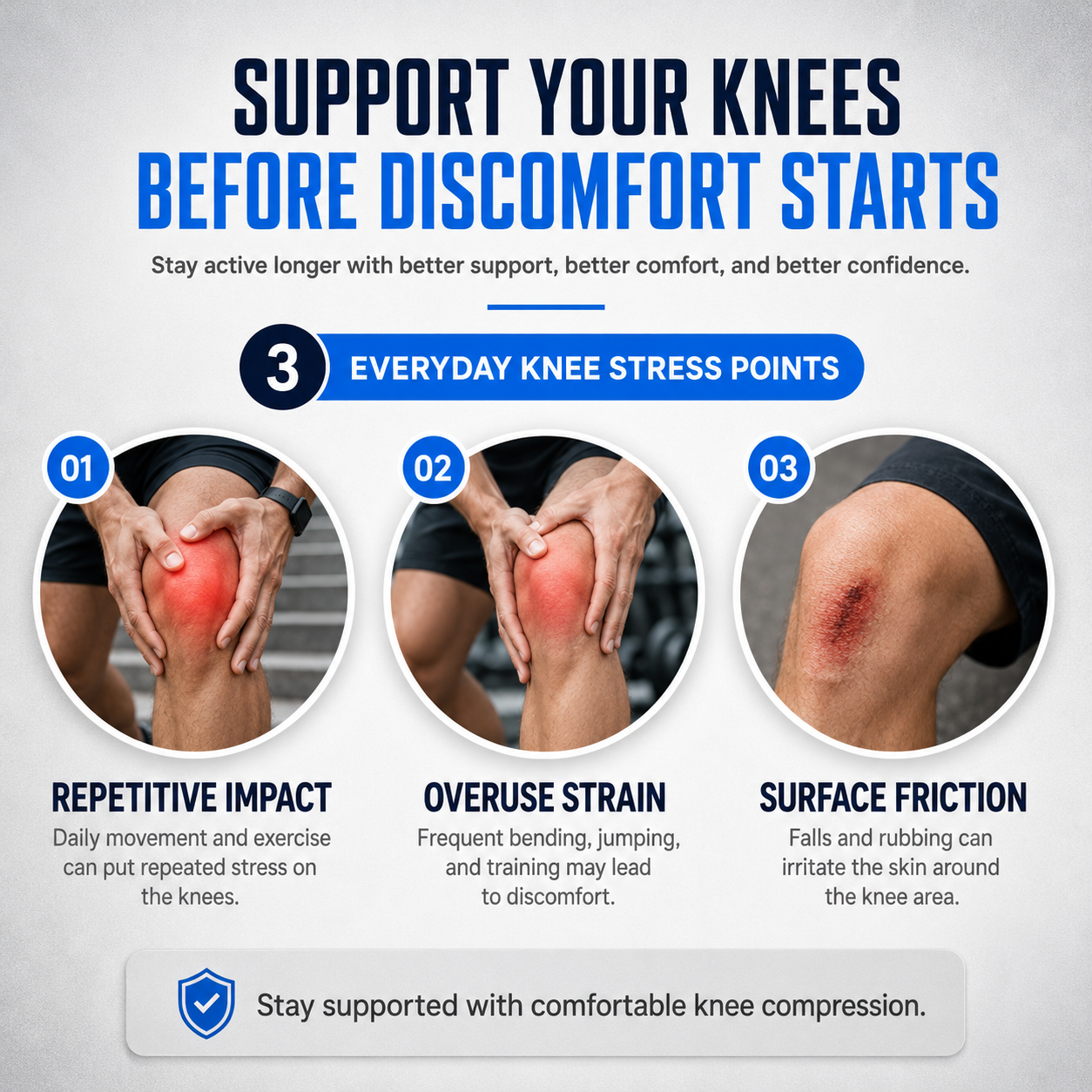 Lumoro KneeFlex Compression Sleeve