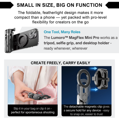 Lumoro™ MagFlex Mini Pro - For All Smartphones
