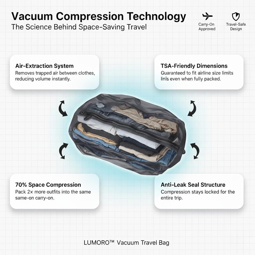 LUMORO™ VACUUM TRAVEL BAG