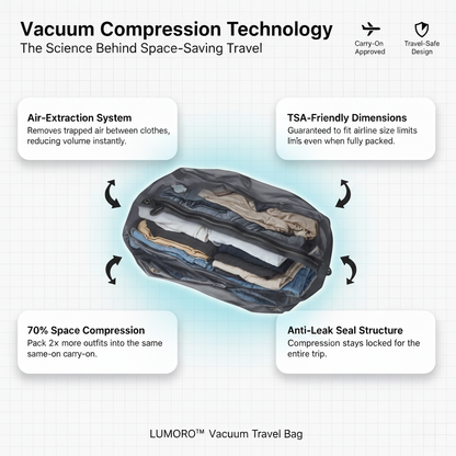 LUMORO™ VACUUM TRAVEL BAG