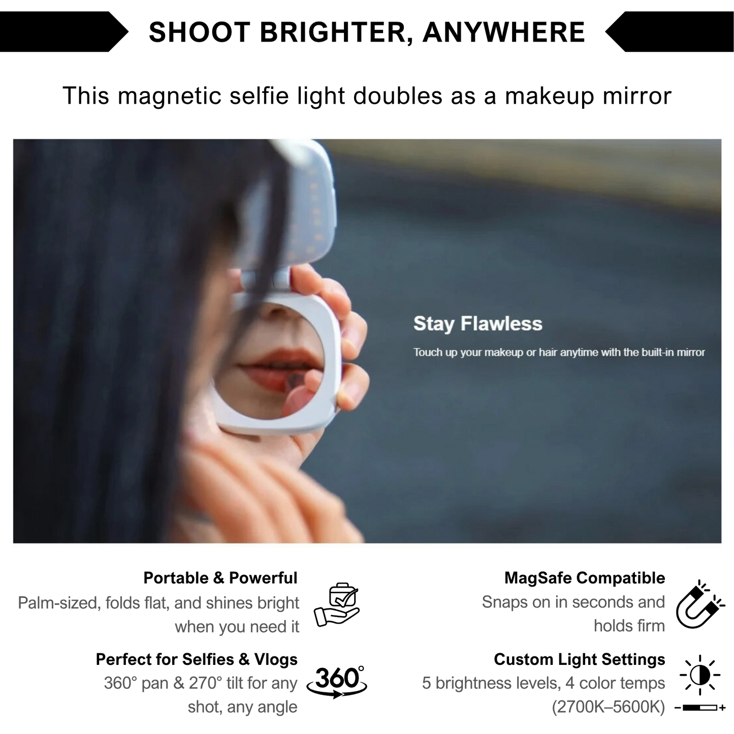 Lumoro™ LumiMirror Magnetic Pro