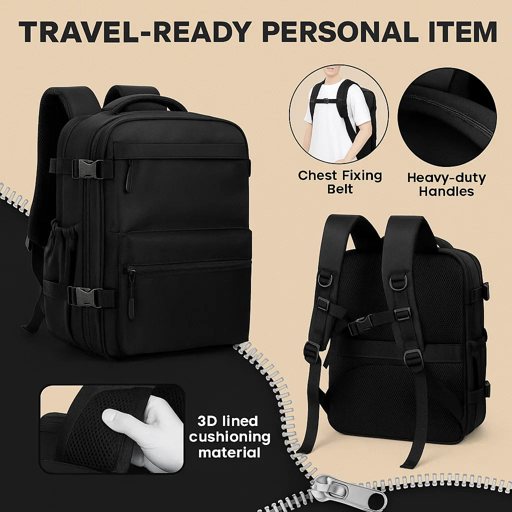 Lumoro™ Vacuum Travel Backpack